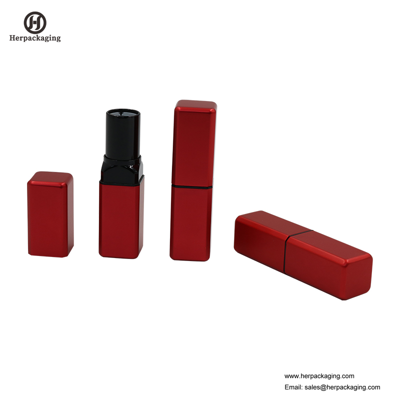 HCL401 Estuche de lápiz labial vacío Contenedores de lápiz labial Tubo de lápiz labial embalaje de maquillaje con tapa de clip magnético inteligente Soporte de lápiz labial