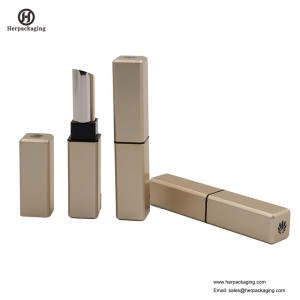 HCL406 Estuche de lápiz labial vacío Contenedores de lápiz labial Tubo de lápiz labial embalaje de maquillaje con tapa de clip magnético inteligente Soporte de lápiz labial