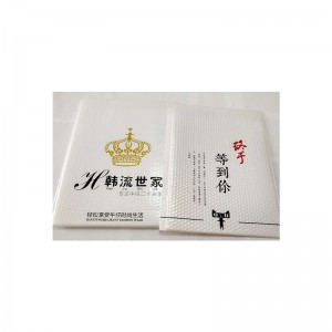 sobres publicitarios de encargo del sobre de la burbuja de la hoja metálica blanca con el logotipo / los bolsos de correo acolchados plástico