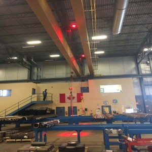 Grúa Safet Rojo o Azul Claro para Almacén