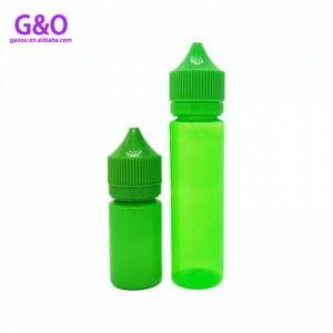 Botella gordita de 30 ml Botella gorila de 60 ml Contenedor de unicornio de 2 oz Botellas cuentagotas de plástico vape líquido 30 ml Botellas cuentagotas de plástico 60 ml 50 ml