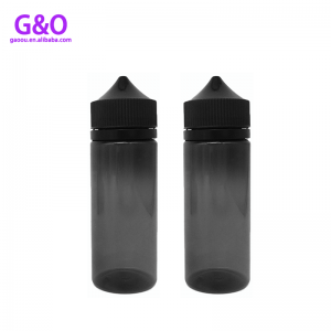 100 ml 60 ml rojo negro gordito gorila unicornio e jugo vape botella cuentagotas de aceite pet botellas de plástico cuentagotas gordo gorila unicornio contenedor