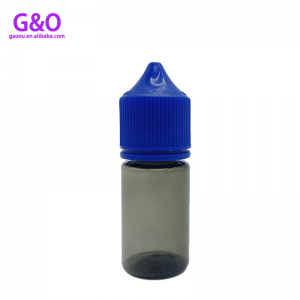 1 oz de plástico v3 botellas de gorila rechonchas gotero negro para mascotas 30 ml botella de líquido botella de unicornio 30 ml botellas de unicornio gorila v3 v3