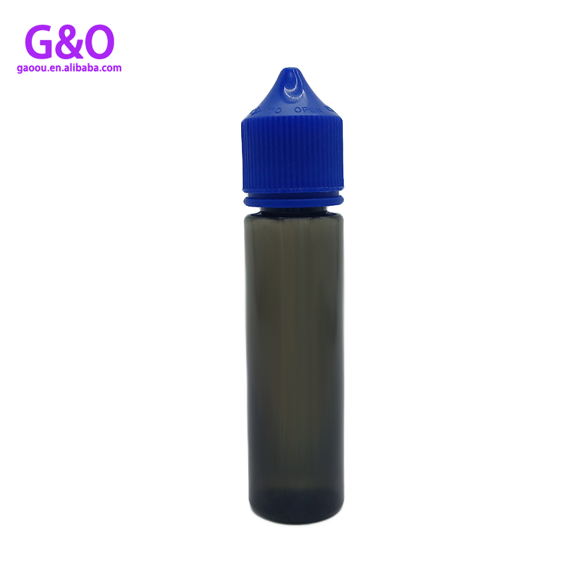 v3 1oz 2oz gotero transparente de color negro botella de aceite de humo 60ml botella de líquido e 60 ml ejuice vape gordito gorila botellas de unicornio