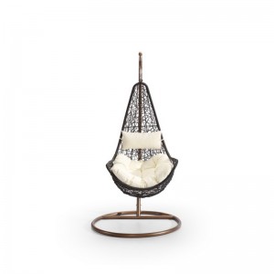 Juego de 2 sillas de mimbre para patio al aire libre de mimbre