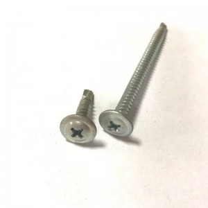 cabeza de arandela de tornillo autoperforante