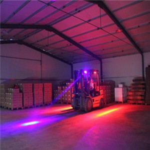 Luz de advertencia de seguridad LED para montacargas para seguridad de peatones