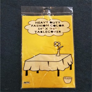 Manteles desechables de plástico para restaurantes redondos / rectangulares Manteles para regalos navideños