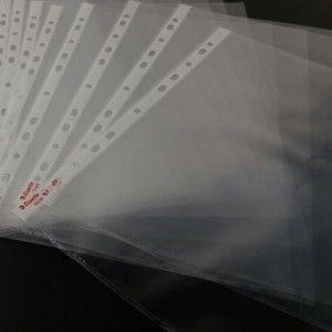 Protector de hoja de 11 agujeros