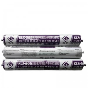 Sellador aislante de silicona para el módulo de células solares KLX-505