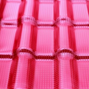 ASA baldosas de resina sintética, baldosas trapezoidales esmaltadas