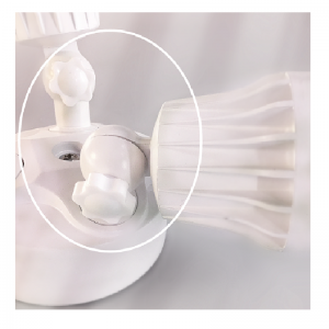 Luz de seguridad LED de inundación para exteriores con sensor de movimiento, 30W, 3 cabezales, blanco, luz de movimiento