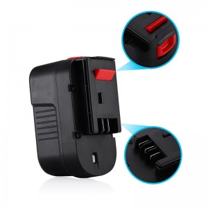 Reemplazo de batería de herramienta inalámbrica Ni-Mh 14.4V 3000mAh para Black \u0026 Decker A1714, A14