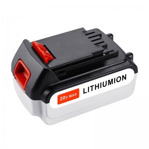 Para Black \u0026 Decker LB20, LBX20, LBX4020, LB2X4020 Reemplazo de baterías de herramientas Li-ion 20V 6000mAh Batería