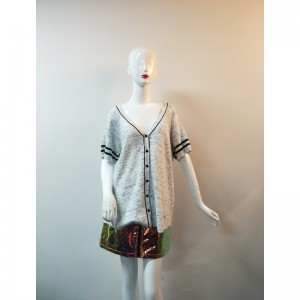 CARDIGAN RLW GRIS CLARO RLWS0037F