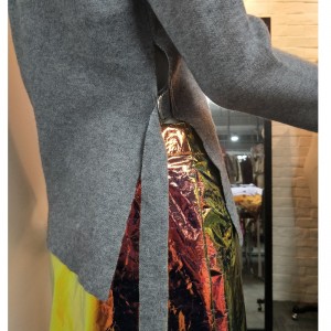 SUÉTER LATERAL GRIS RLWS0038F