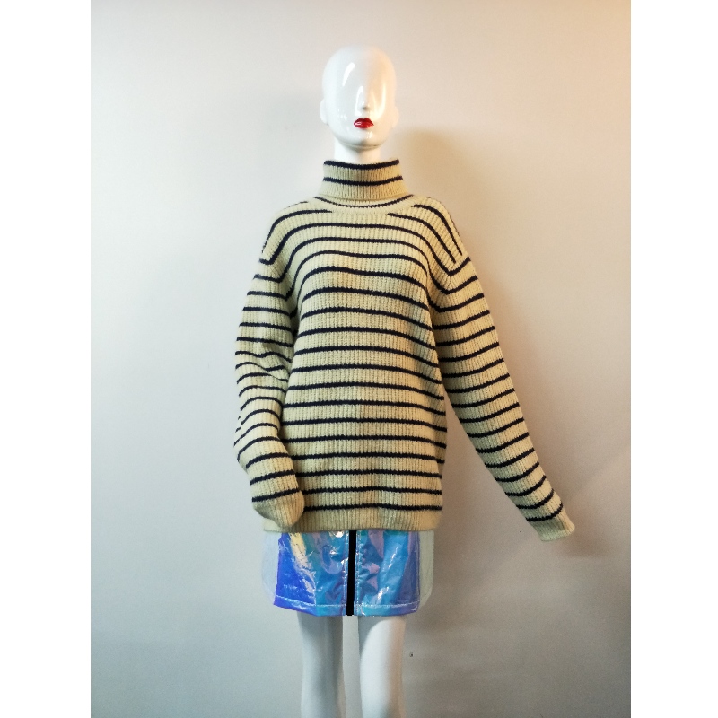 SUDADERA DE RAYAS GREAM Y NAVY RLWS0101F