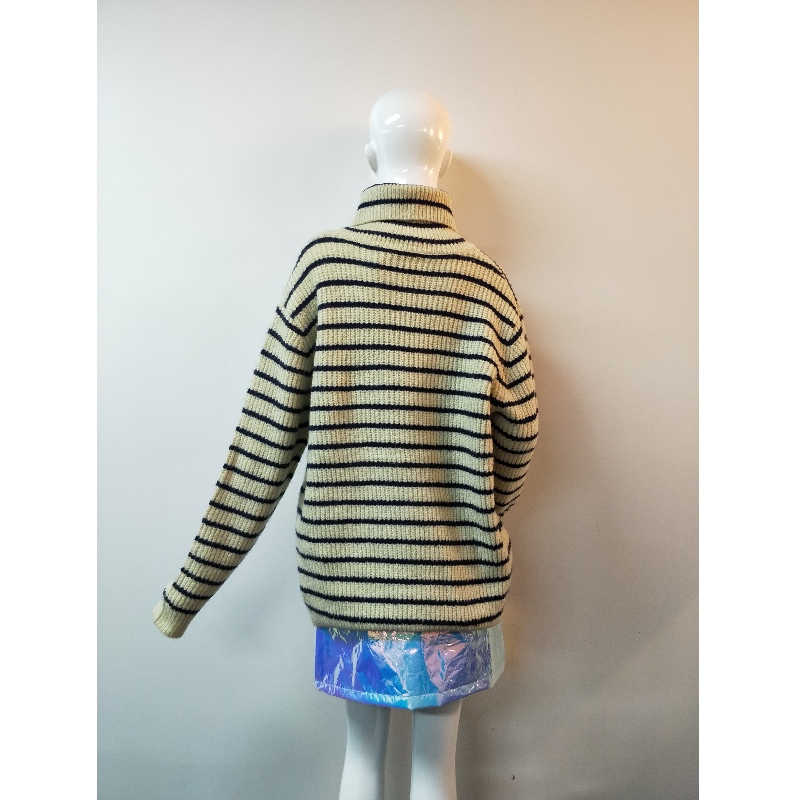 SUDADERA DE RAYAS GREAM Y NAVY RLWS0101F