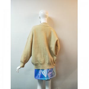 IMPRESIÓN AMARILLA CARDIGAN RLWS0106F