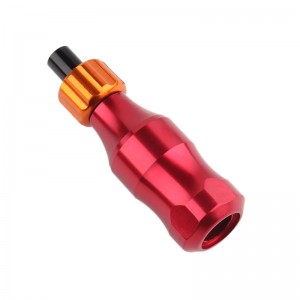 Cartucho de aluminio ajustable Agarre para tubos Barra de aguja para herramientas de Microblading de la máquina