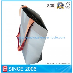 Bolso de compras de ropa de alta gama con diseño personalizado