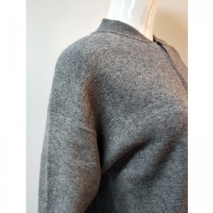 SUDADERAS GRIS ZIPPER RLWS0052F