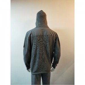 JERSEY CON CAPUCHA GRIS RLMS0004F