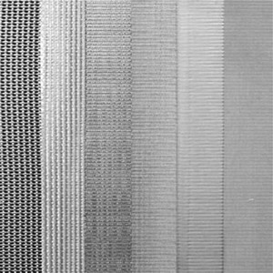 Malla de alambre tejida sinterizada de 6 capas