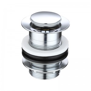 Pop-up de cromo pulido pop-up clic clac residuos