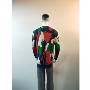 JERSEY LATERAL DIVIDIDO CONTRASTE RLMS0022F