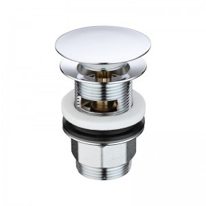 Chrome astilla pop up push up inferior desagüe de desagüe