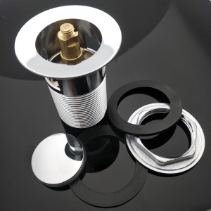 Nuevo fregadero desagüe giratorio de cuenca oculta de residuos