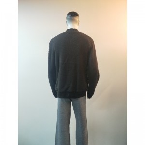 CHALECO DE CAPA NEGRO ZIPPER RLMS0072F