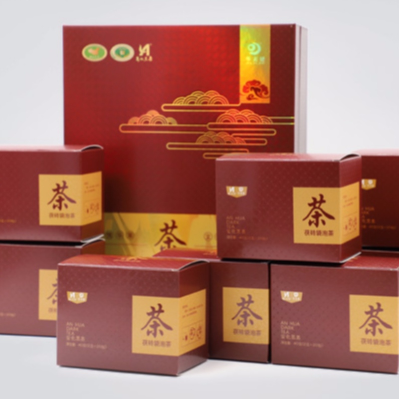 bolsa de té fuzhuan hunan anhua té negro cuidado de la salud té