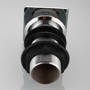 Empuje de metal emergente cuadrado tapón de drenaje emergente cuadrado