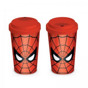 Alta calidad popular fabricación de tazas cerámicas personalizadas con tapa de silicona cafetera marcada impresión