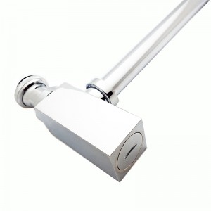 Trampa de la botella de lavabo cromo latón trampa