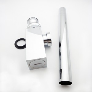 Trampa de la botella de lavabo cromo latón trampa