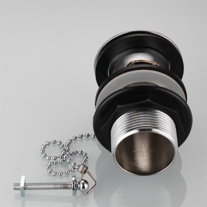 Basura del lavabo de 50 mm con cadena.