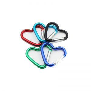 Mosquetón tipo estrella hebilla de alpinismo de aleación de aluminio hebilla colgante rápida llavero colgante exterior