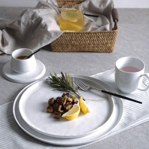 Western New Item Hotel Bone China Vajilla Royal Bone China
