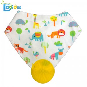 Baby Bandana Drool Bibs Teething Toys Baby Boy Teething Bibs Hecho con algodón 100% orgánico