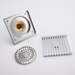 Tubo colector de pelo ducha escurridor piso trampa