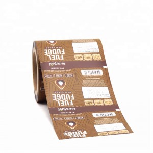 Envases de alimentos metalizados personalizados Plástico Laminado Embalaje Rolling Film