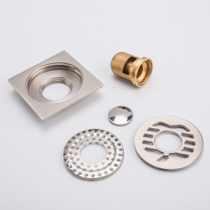 Sifón para evitar el reflujo del drenaje del piso de manzana