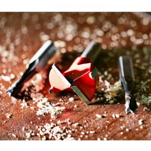 Broca en espiral de carburo sólido de 1/4 \