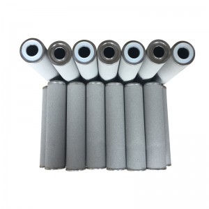 Vela de filtro de polvo sinterizado de acero inoxidable 316L