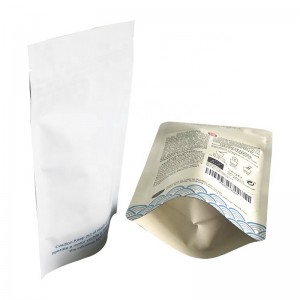 Bolsa de papel de aluminio para bolsa de plástico con polvo de té verde con cremallera bolsas de precios baratos