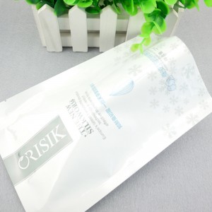 bolsa de embalaje de máscara facial de plástico de papel de aluminio personalizado