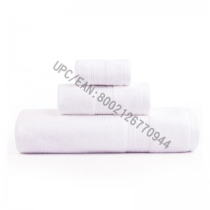 Juego de toallas de baño JMD TEXTILE, toallas de algodón peinado, juego de 6,2 toallitas, 2 toallas de mano, 2 toallas de baño, cocina, piscina, hogar, duradero, absorbente, cómodo, toalla extra grande (blanco, 6)
